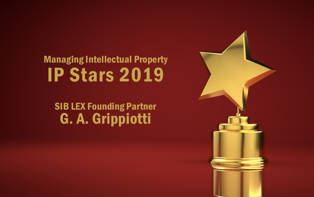 SIB LEX founding partner Grippiotti is trademark contentious IP Star 2019